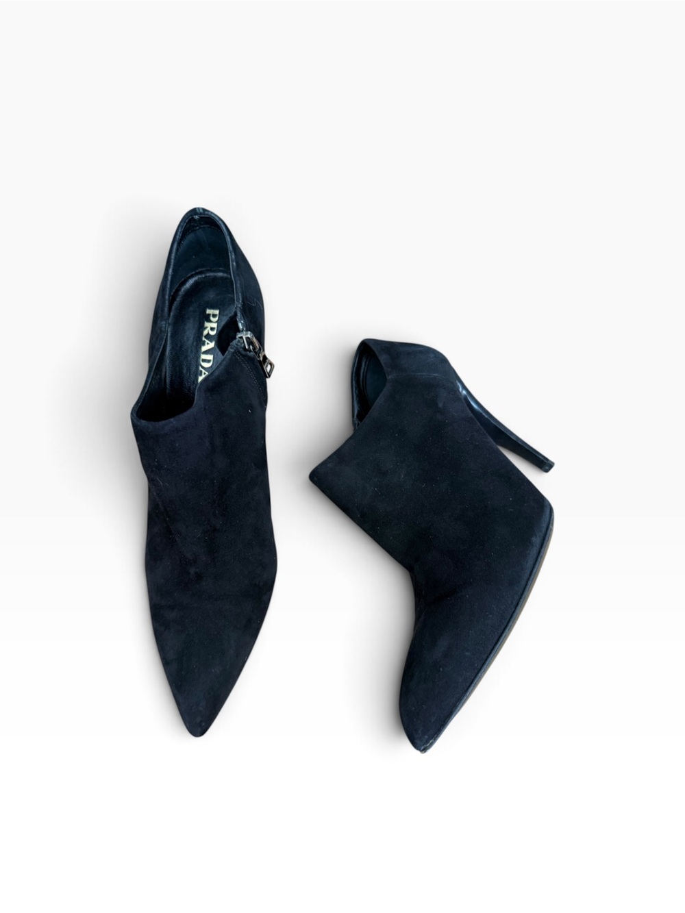 Prada Black Ankle Boots - Picture 2 of 10